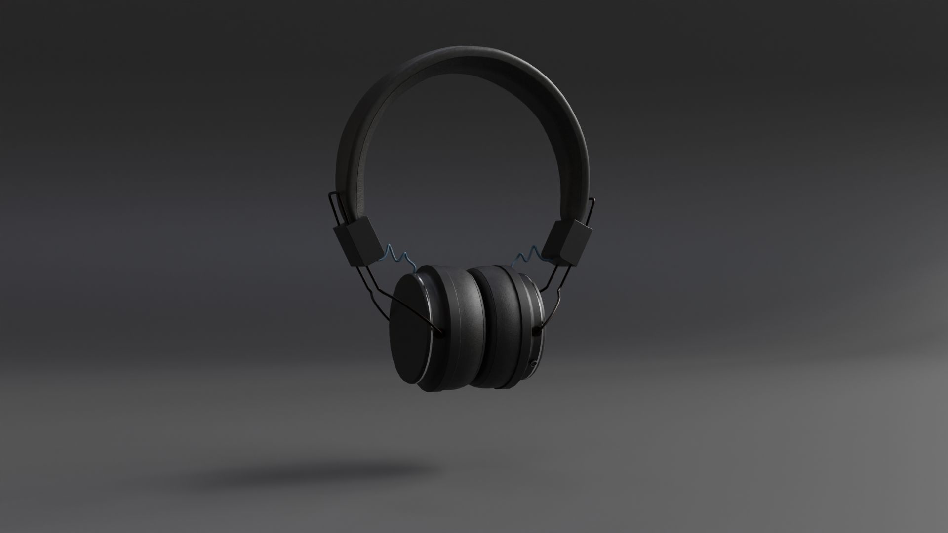 Headphone Collection in 3 colors 3D model_10