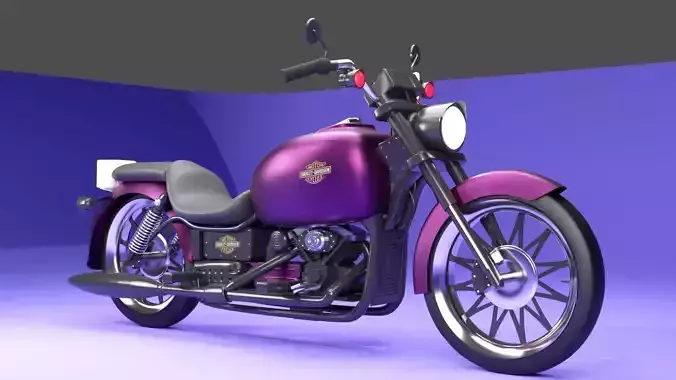 Bike Design In Blender 3D model Bike Design In Blender 3D model