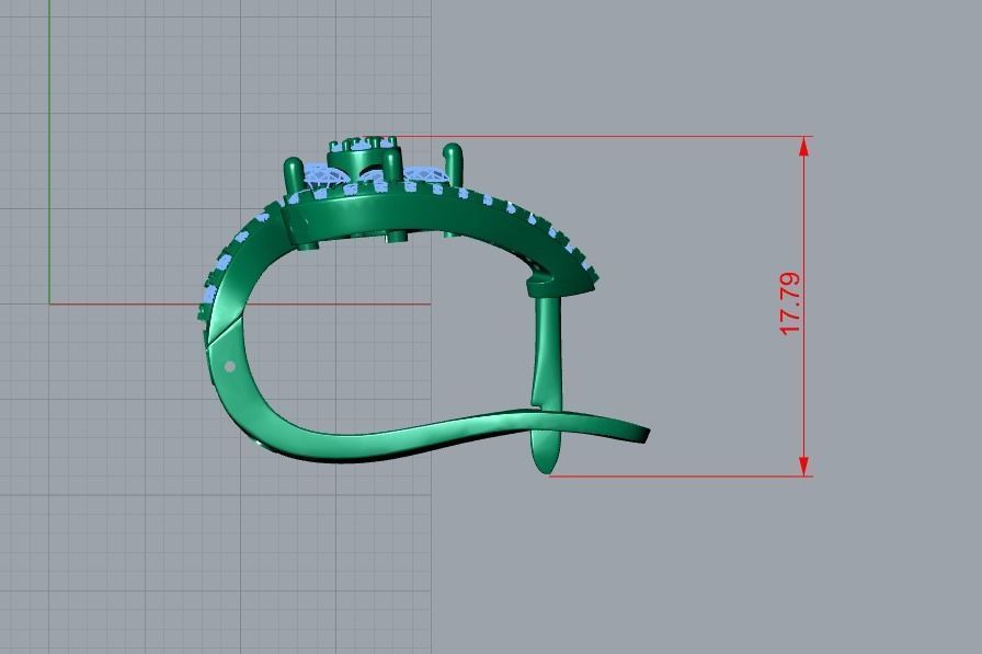 flower jewelry 3D print model_14