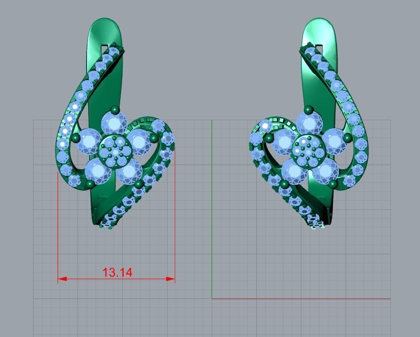 flower jewelry 3D print model_13