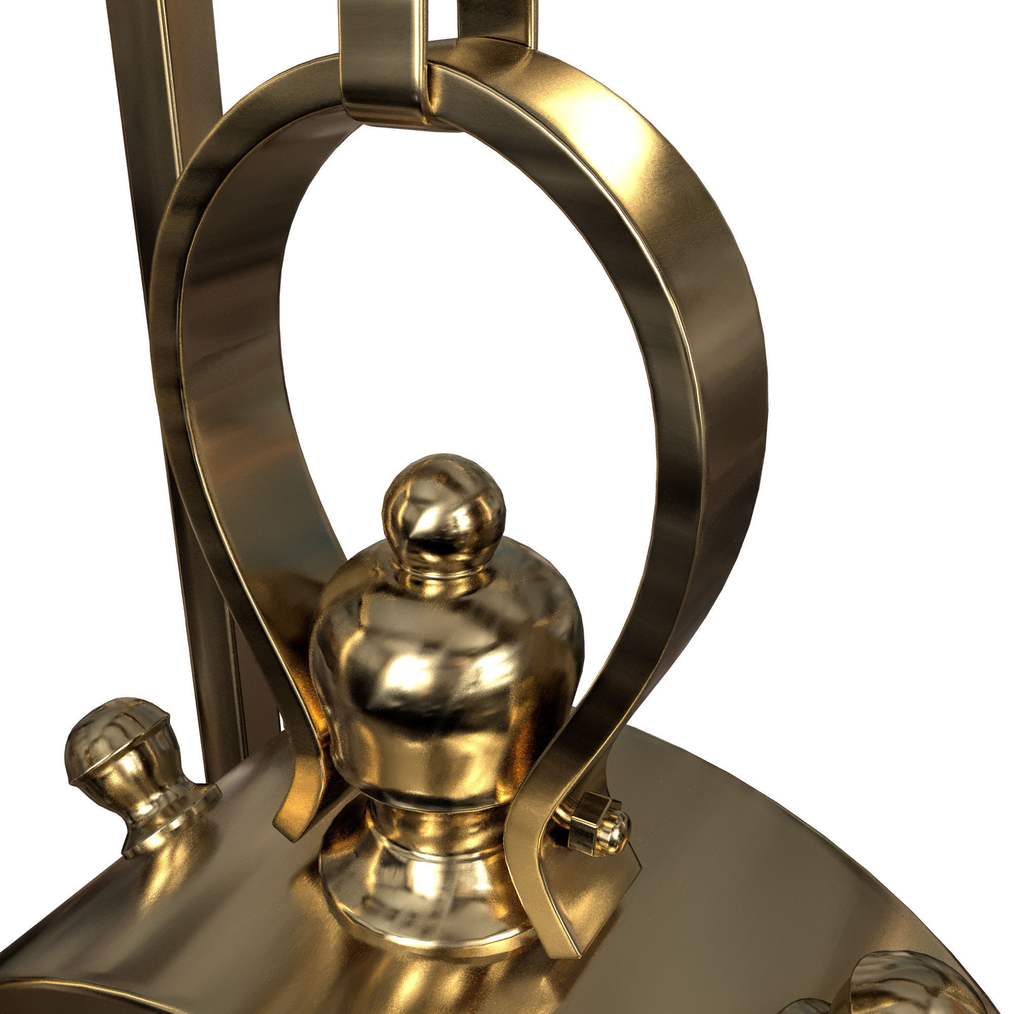 table clock 3D model_3