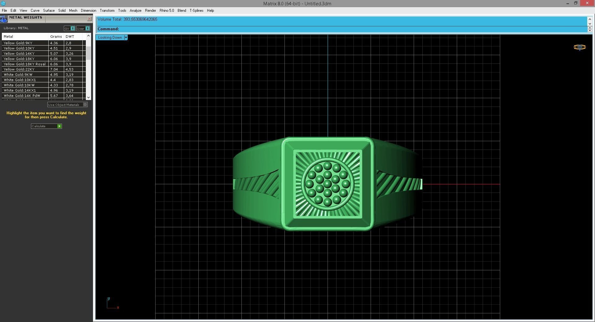 49 Model - Gents Ring - Mens Ring STL READY FILES With 3DM Files 3D Model Collection_22