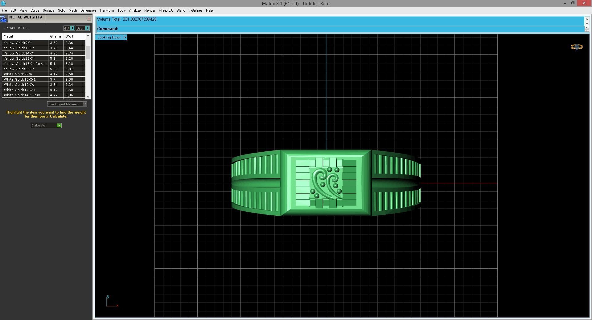 49 Model - Gents Ring - Mens Ring STL READY FILES With 3DM Files 3D Model Collection_8