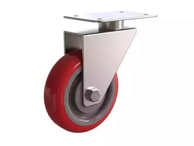 4 inch Wheel Free 3D model