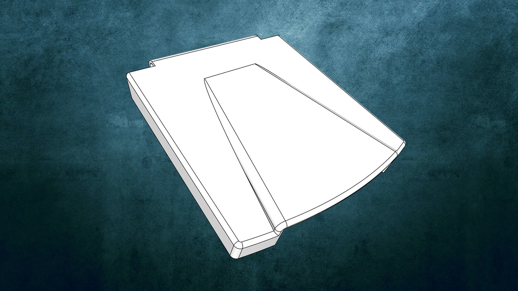 Ersatzdeckel Klappe Wohnwagen 3D print model_5