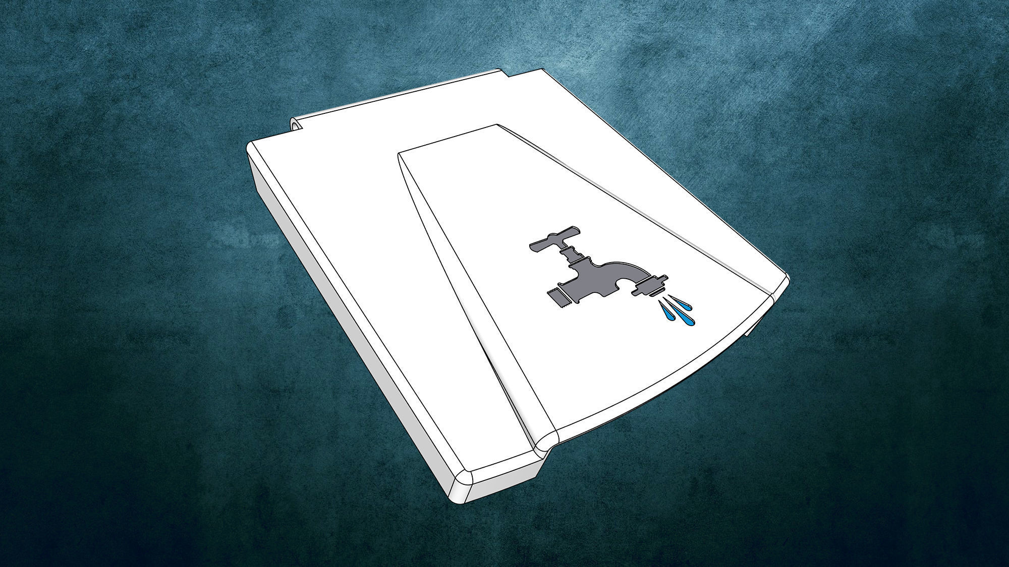 Ersatzdeckel Klappe Wohnwagen 3D print model_1