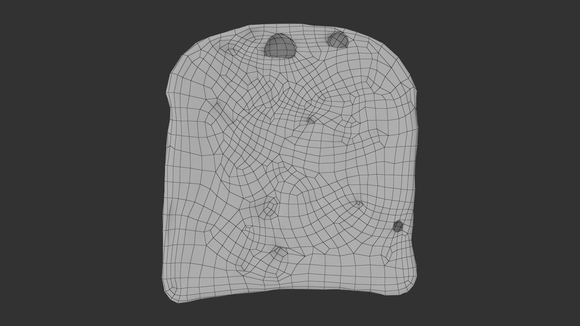 Bread Slice 3D model_13