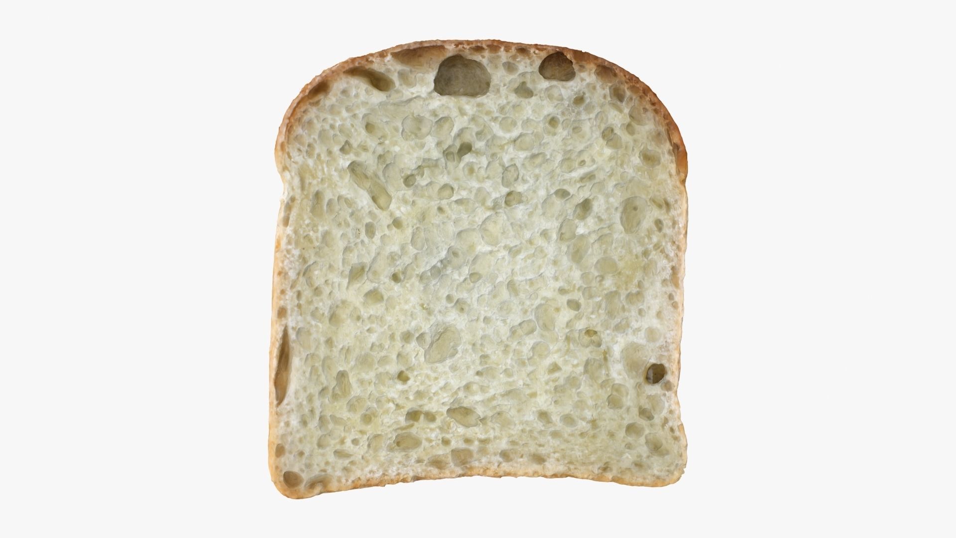 Bread Slice 3D model_1