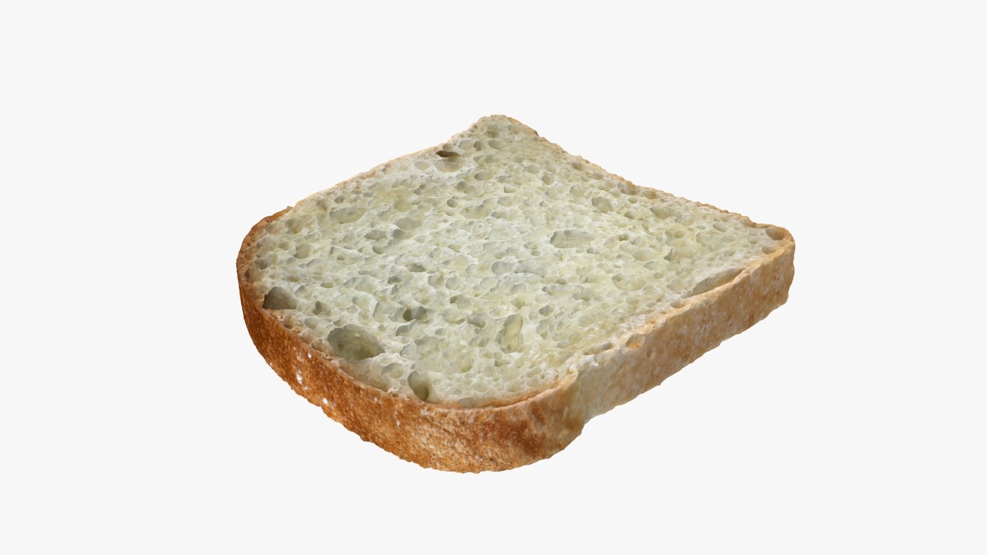 Bread Slice 3D model_4