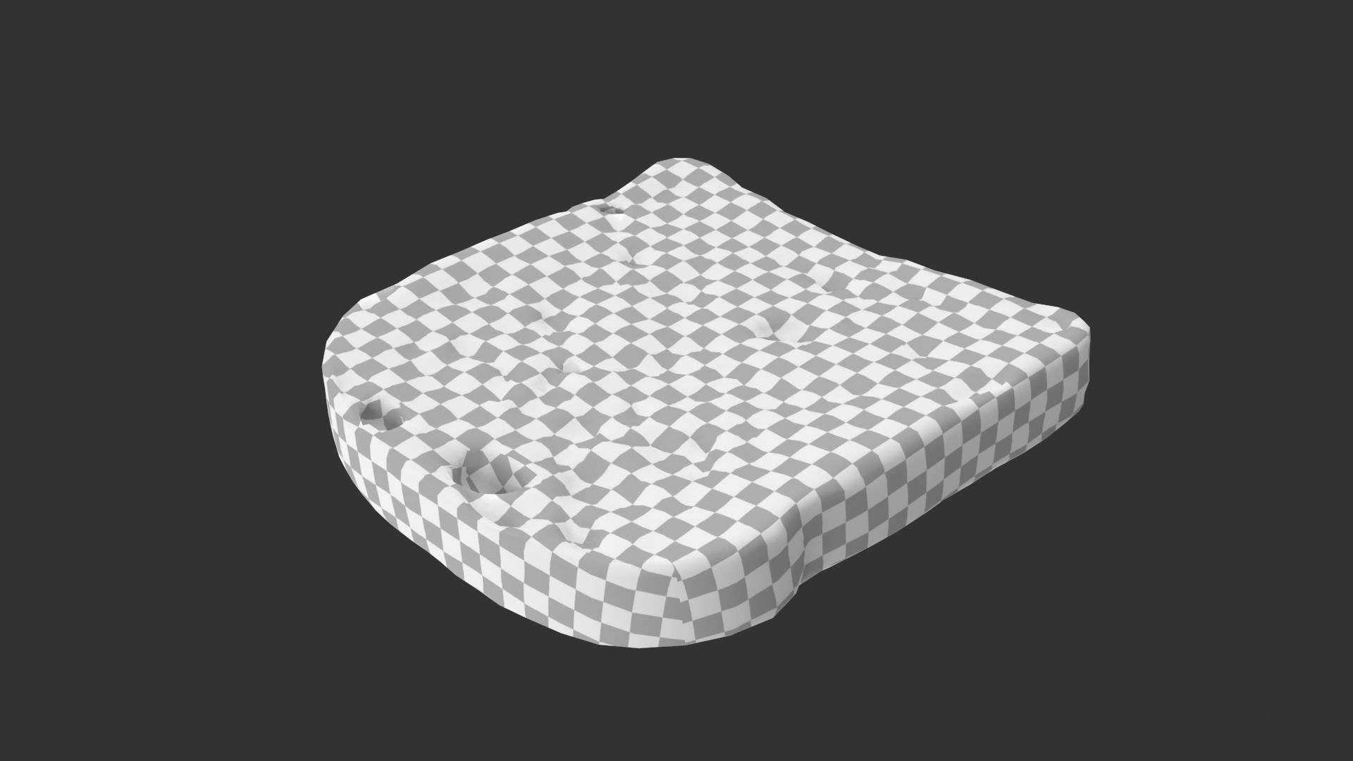 Bread Slice 3D model_7