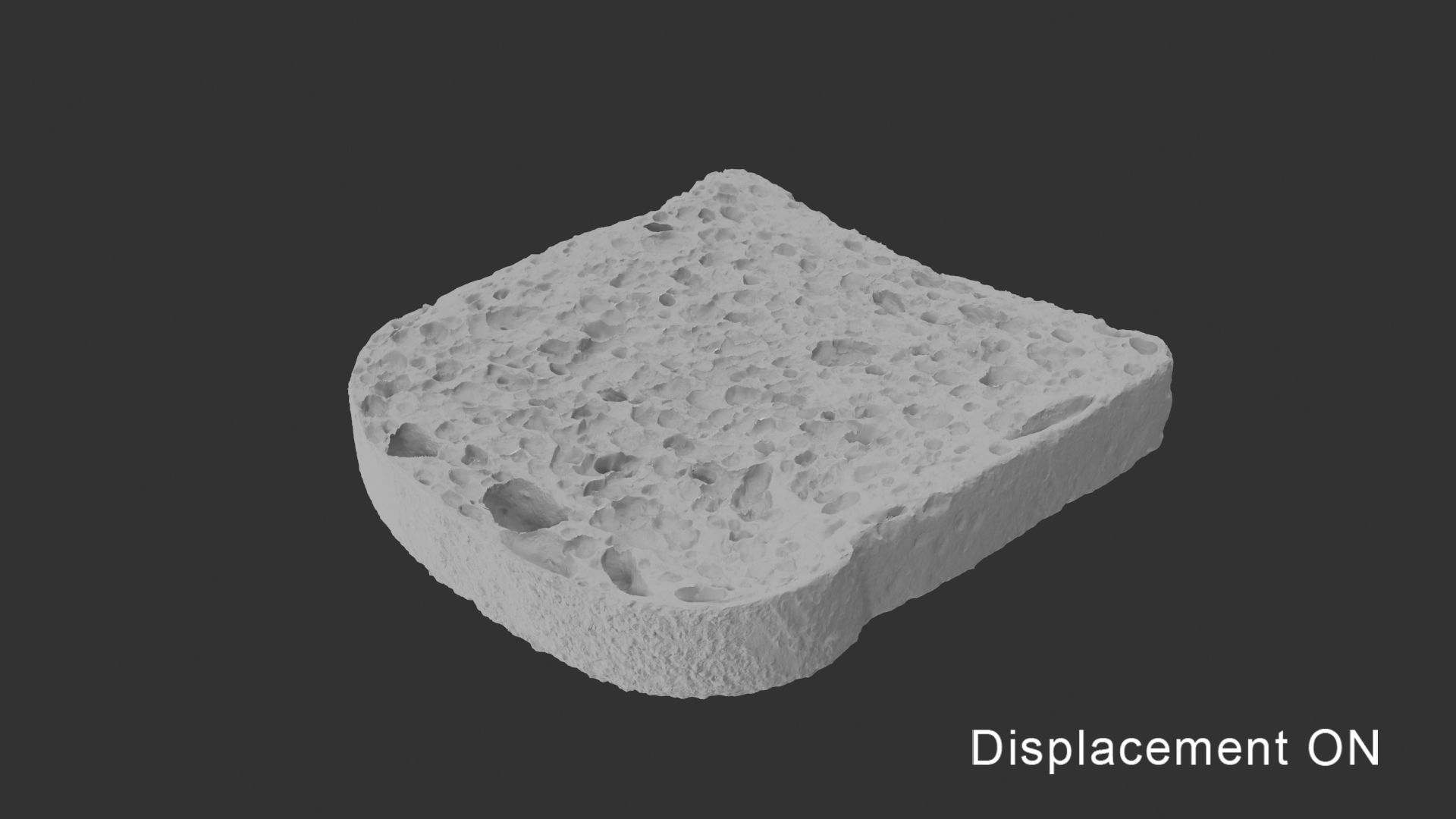 Bread Slice 3D model_9