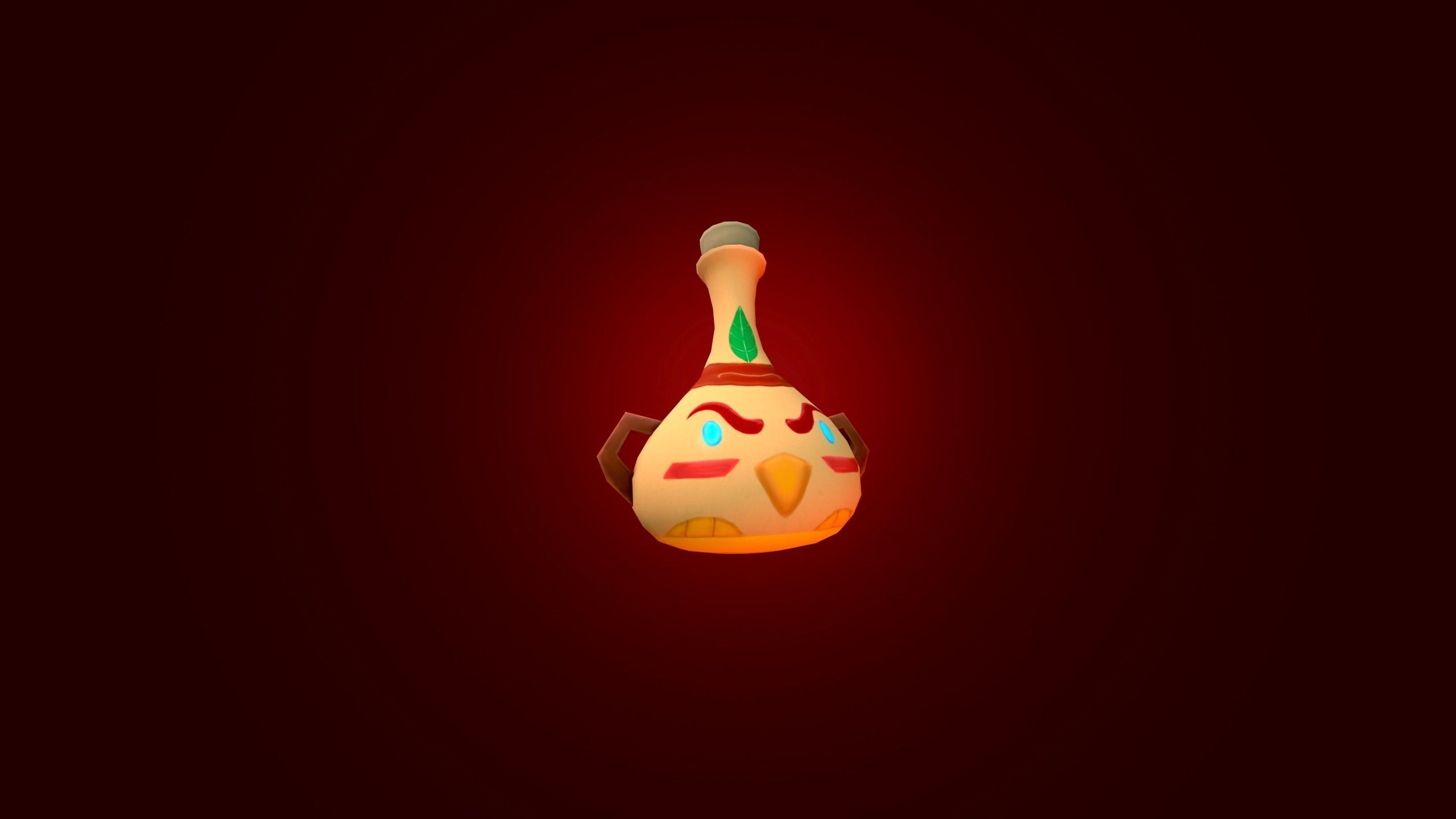 Stylized Mystic Potion Handpainted - RPG Low-poly 3D model Low-poly 3D model_5
