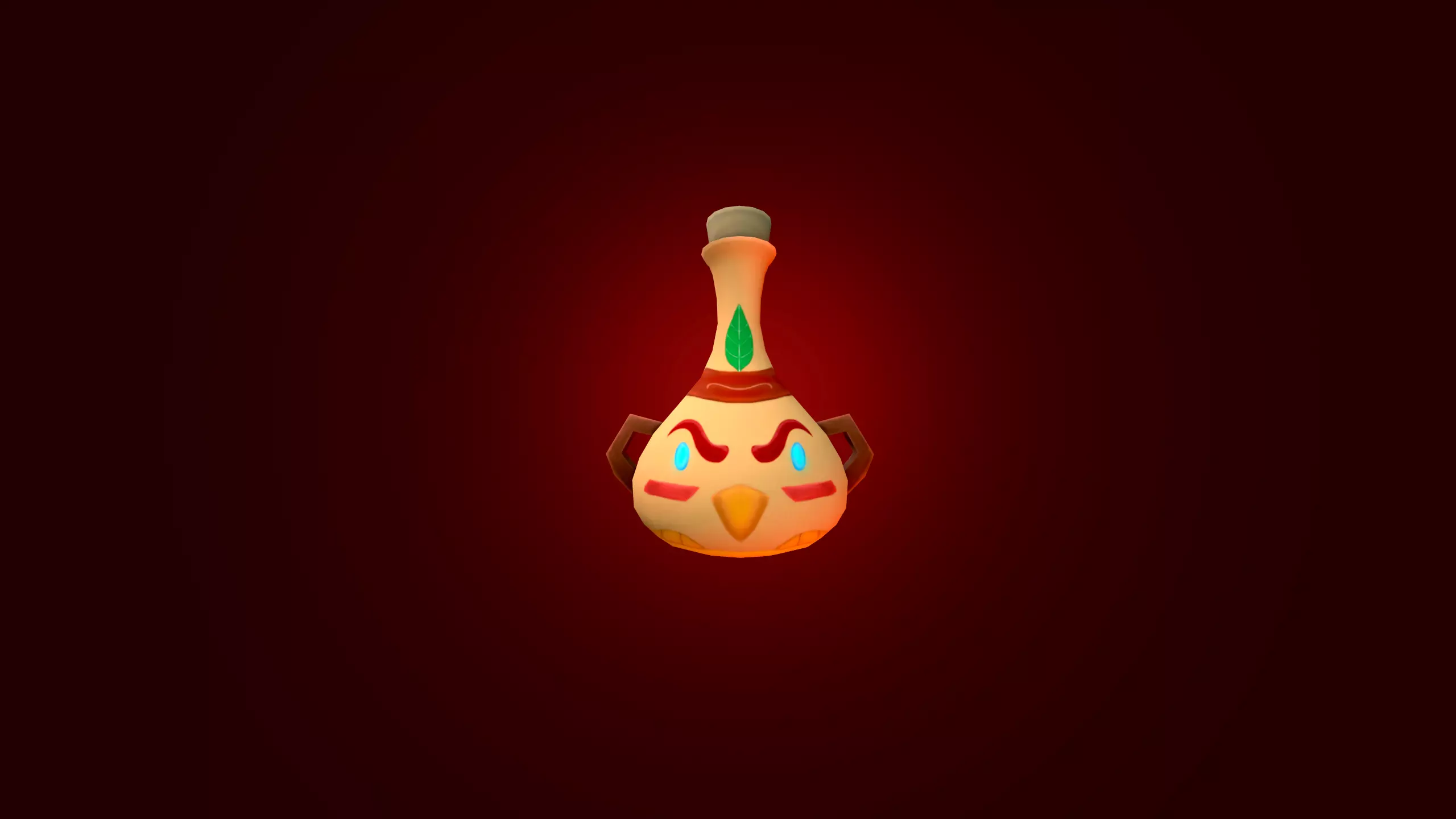 Stylized Mystic Potion Handpainted - RPG Low-poly 3D model Low-poly 3D model_0