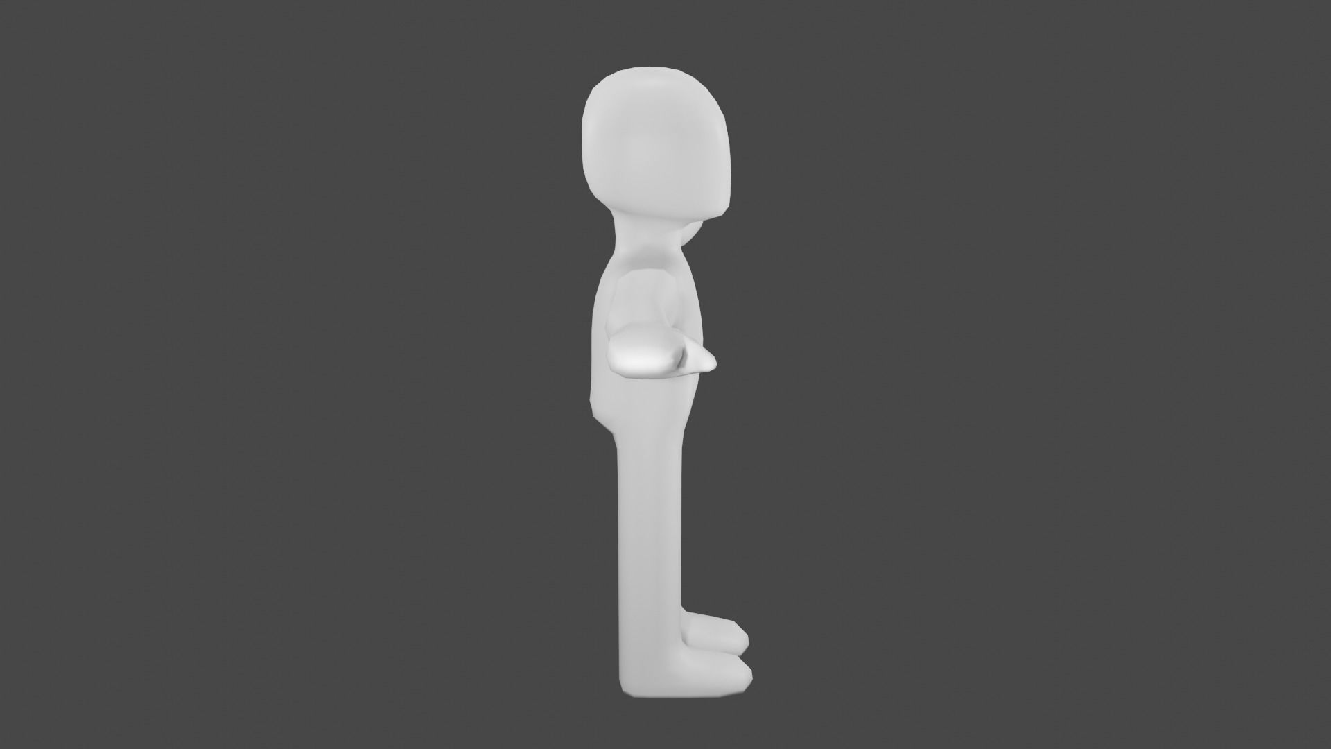 T Pose Character 3D model_3