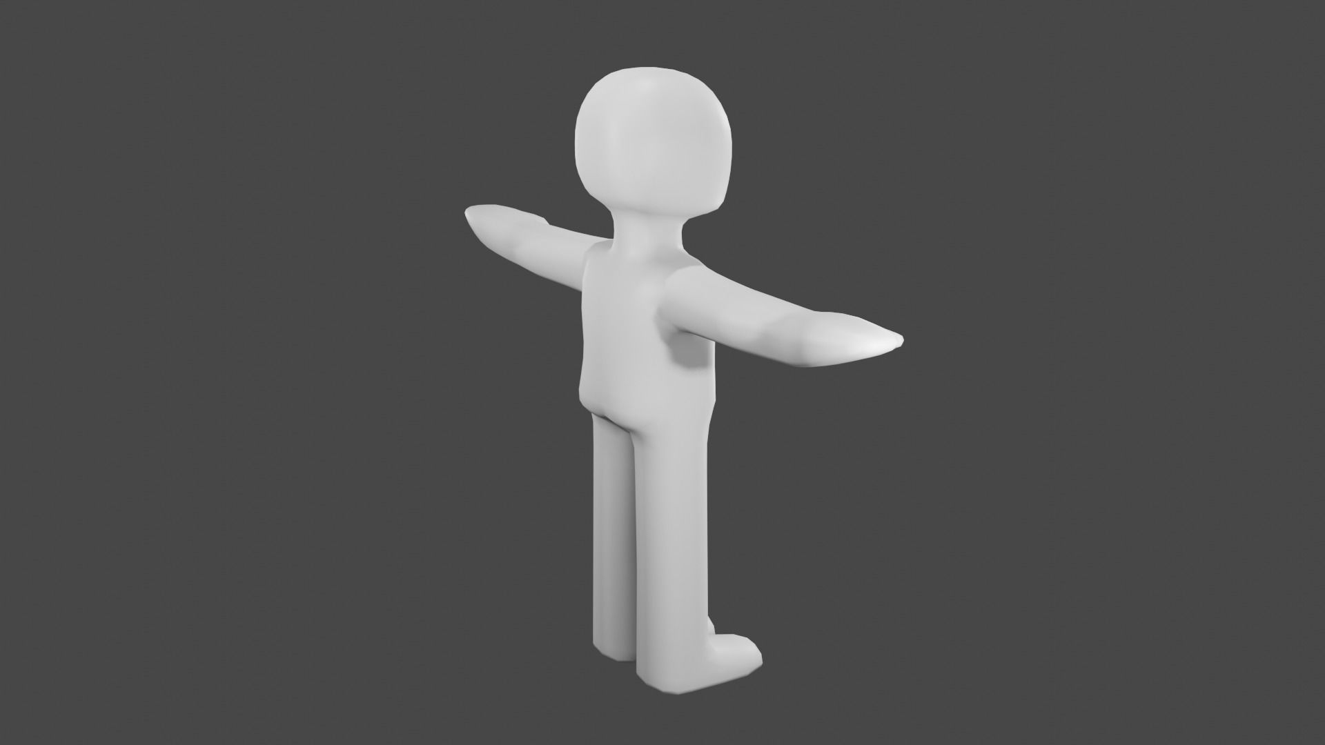 T Pose Character 3D model_4