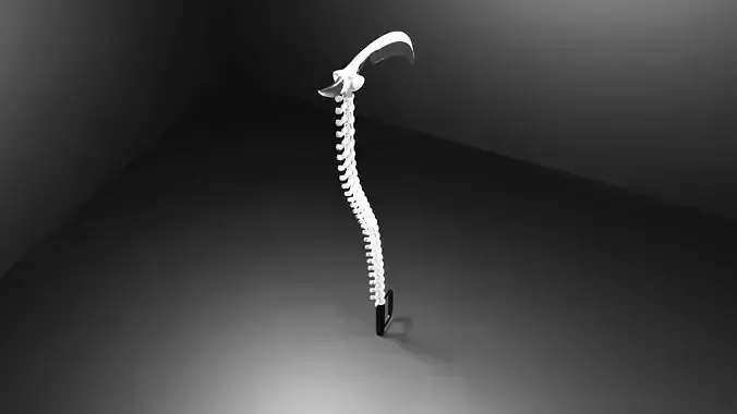sickle weapon Free 3D model