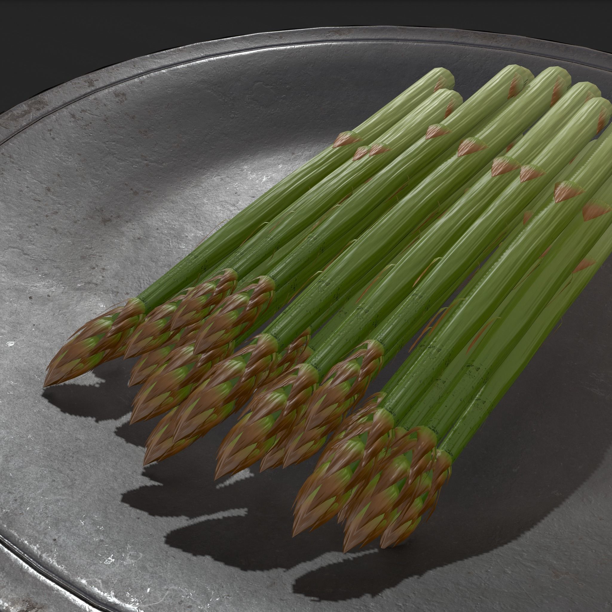 50 Plus High Quality Medieval Food Props 3D Model Collection_41