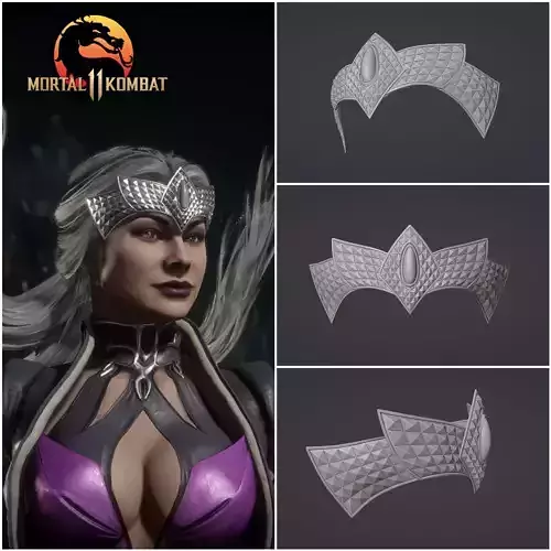 Sindel mask - Right Royal 3D print model