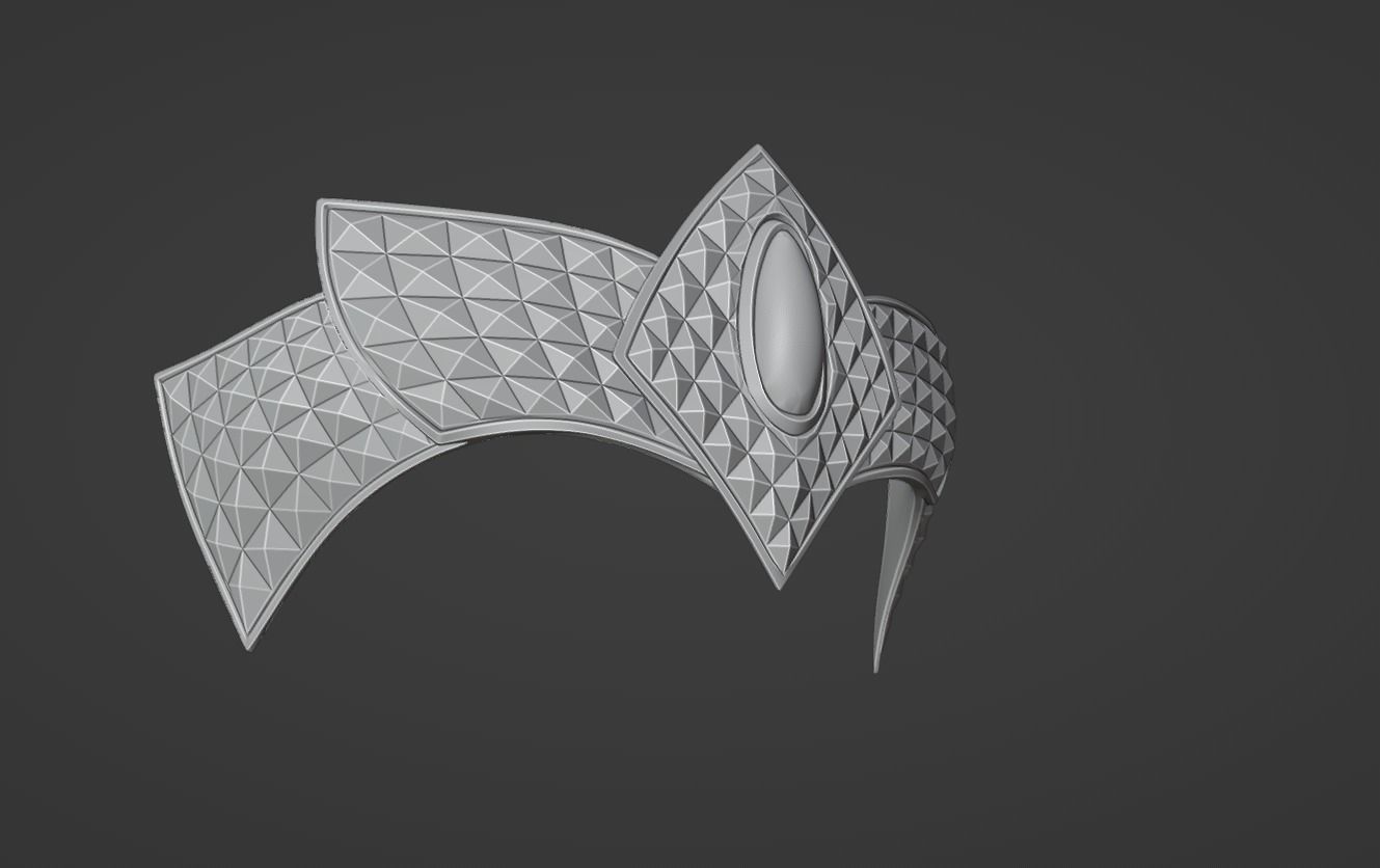 Sindel mask - Right Royal 3D print model_7
