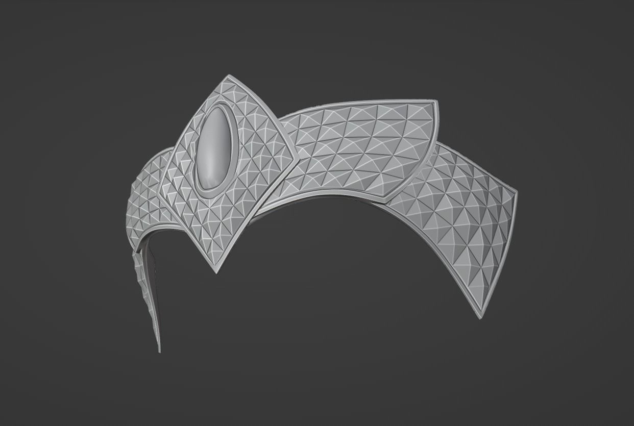 Sindel mask - Right Royal 3D print model_6