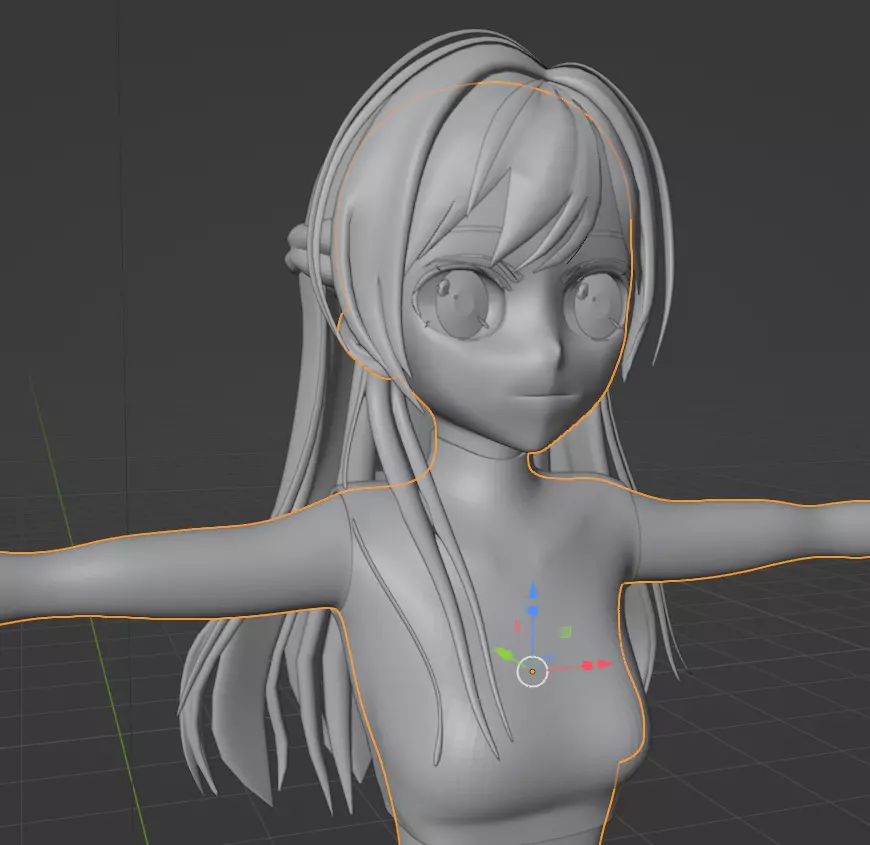 Chizuru Ichinose model 3D model_0