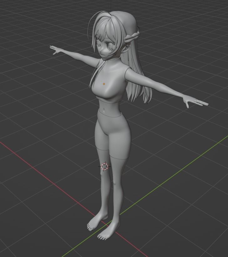 Chizuru Ichinose model 3D model_5