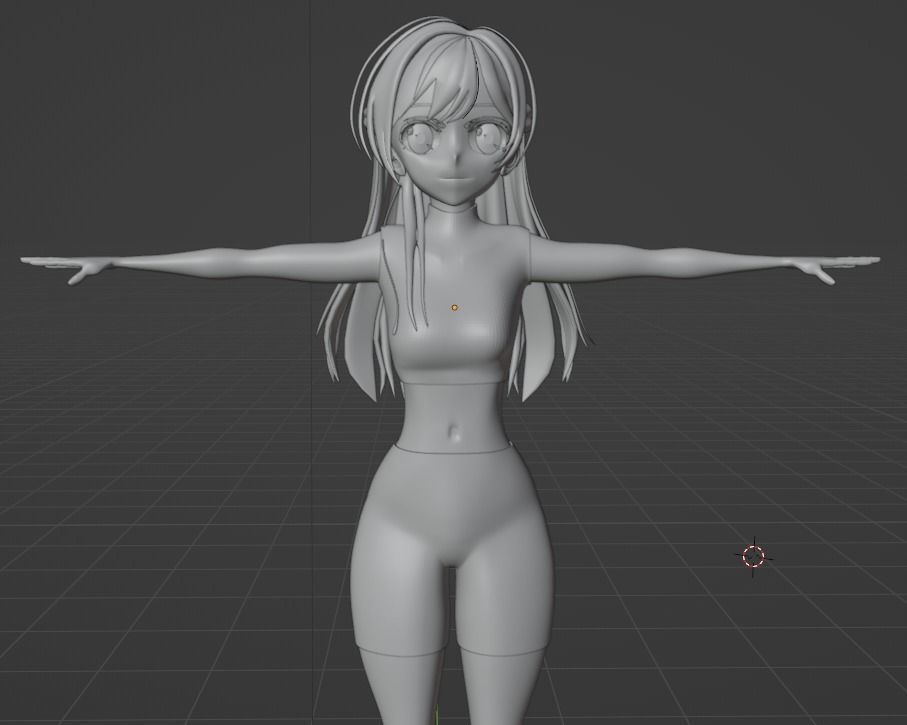 Chizuru Ichinose model 3D model_2