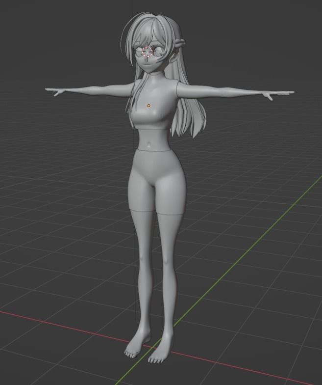 Chizuru Ichinose model 3D model_4