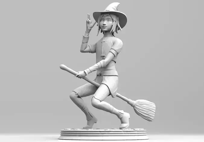 Powder Witch - Arcane 3D print model
