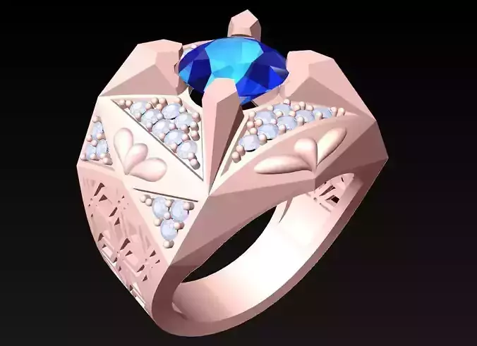 Diamond Rings - Mens Rings - N6309