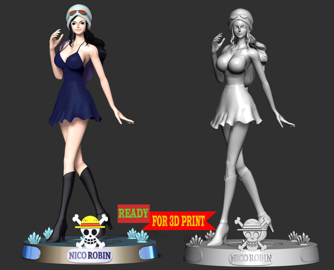Nico Robin - One Piece 3D print model_5
