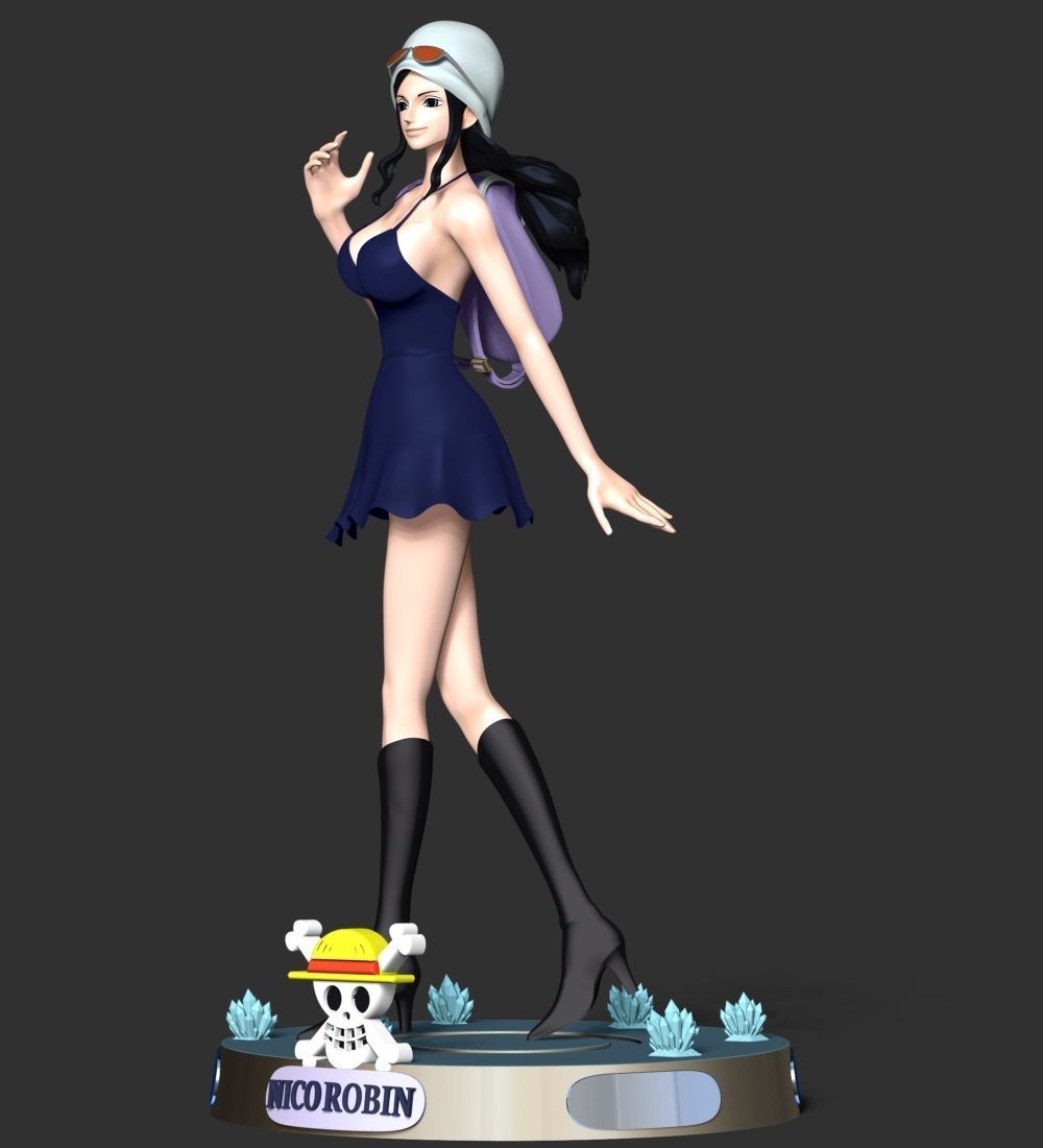 Nico Robin - One Piece 3D print model_14