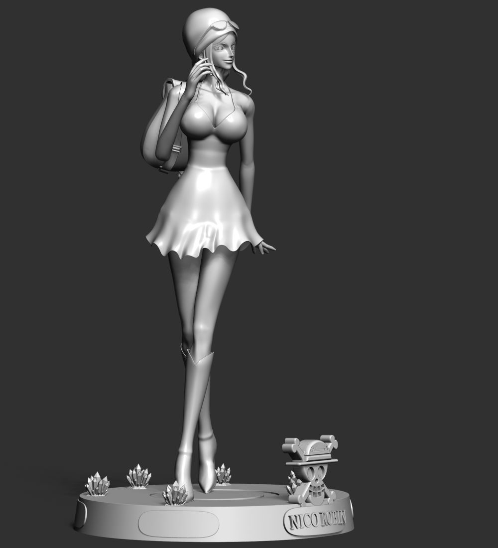 Nico Robin - One Piece 3D print model_23
