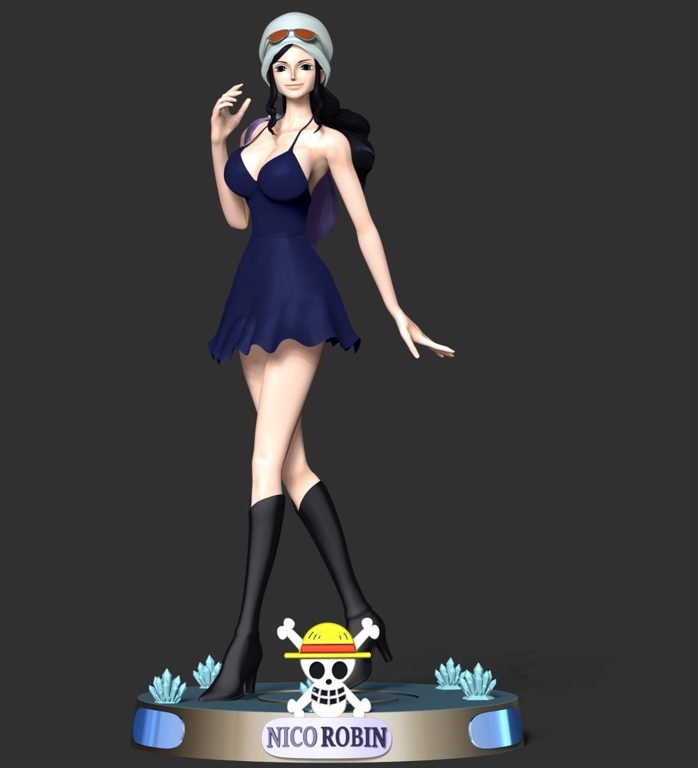 Nico Robin - One Piece 3D print model_13