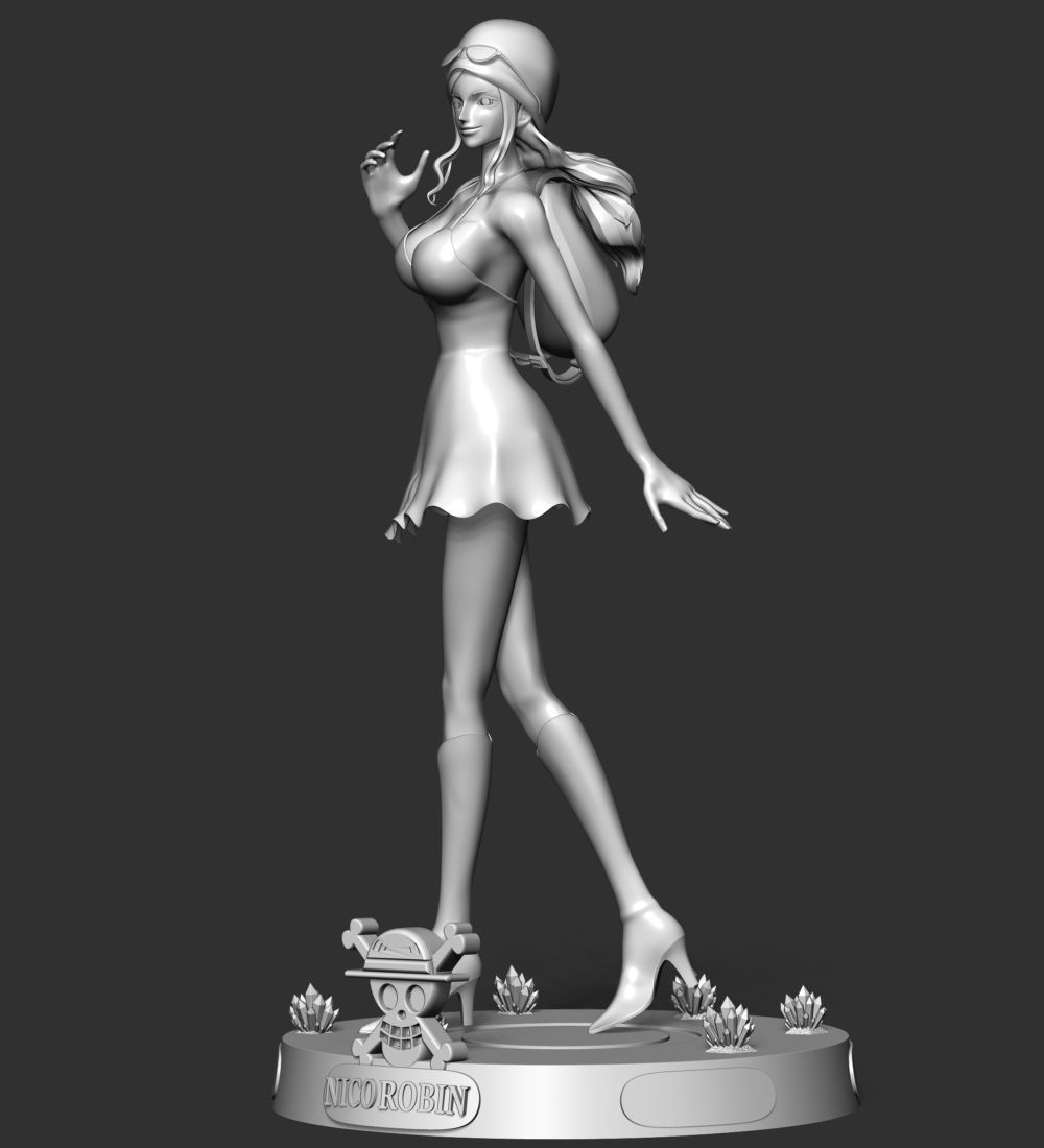Nico Robin - One Piece 3D print model_22