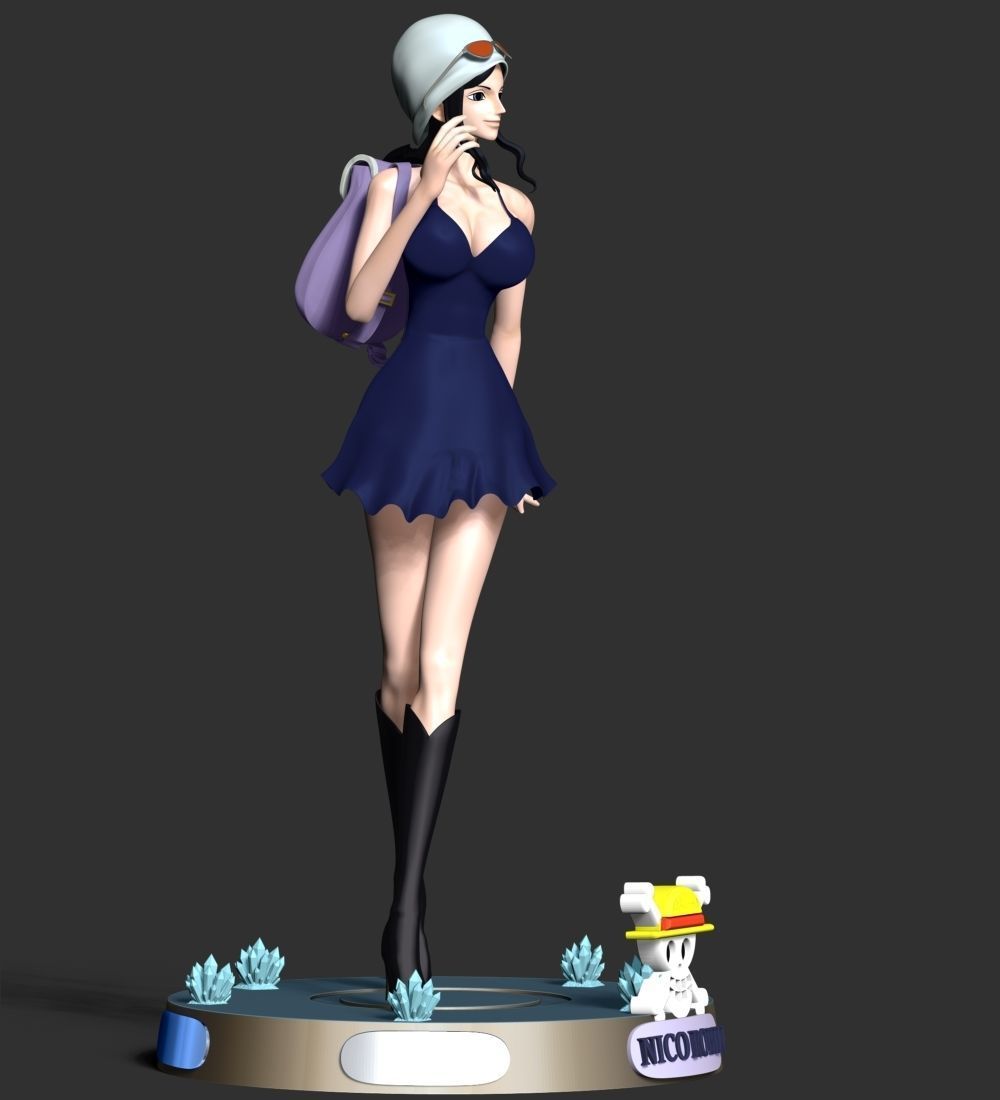 Nico Robin - One Piece 3D print model_15