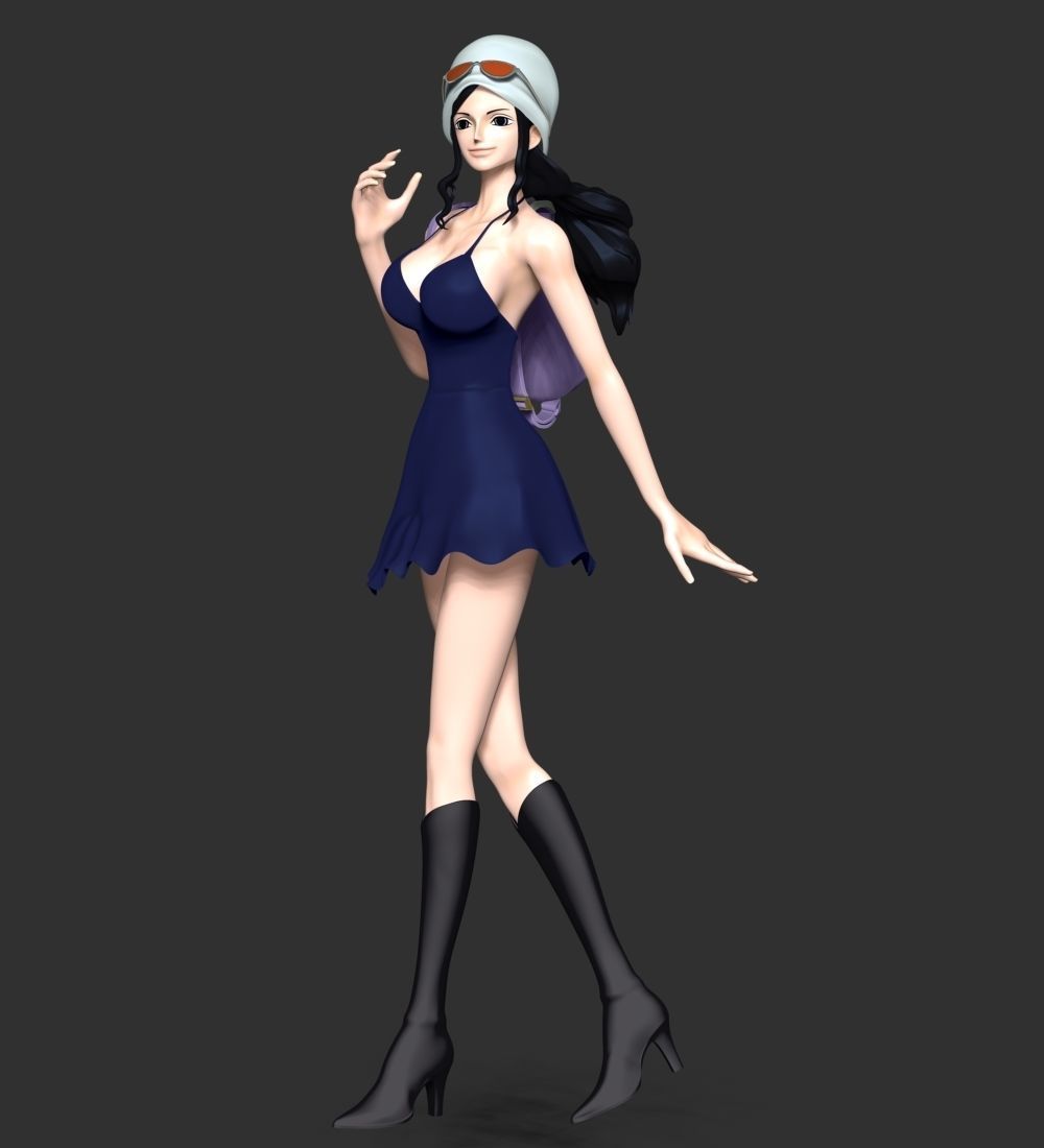 Nico Robin - One Piece 3D print model_7