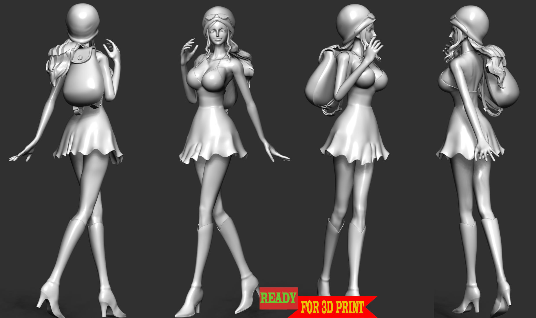 Nico Robin - One Piece 3D print model_6