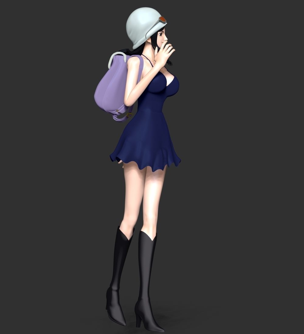 Nico Robin - One Piece 3D print model_9