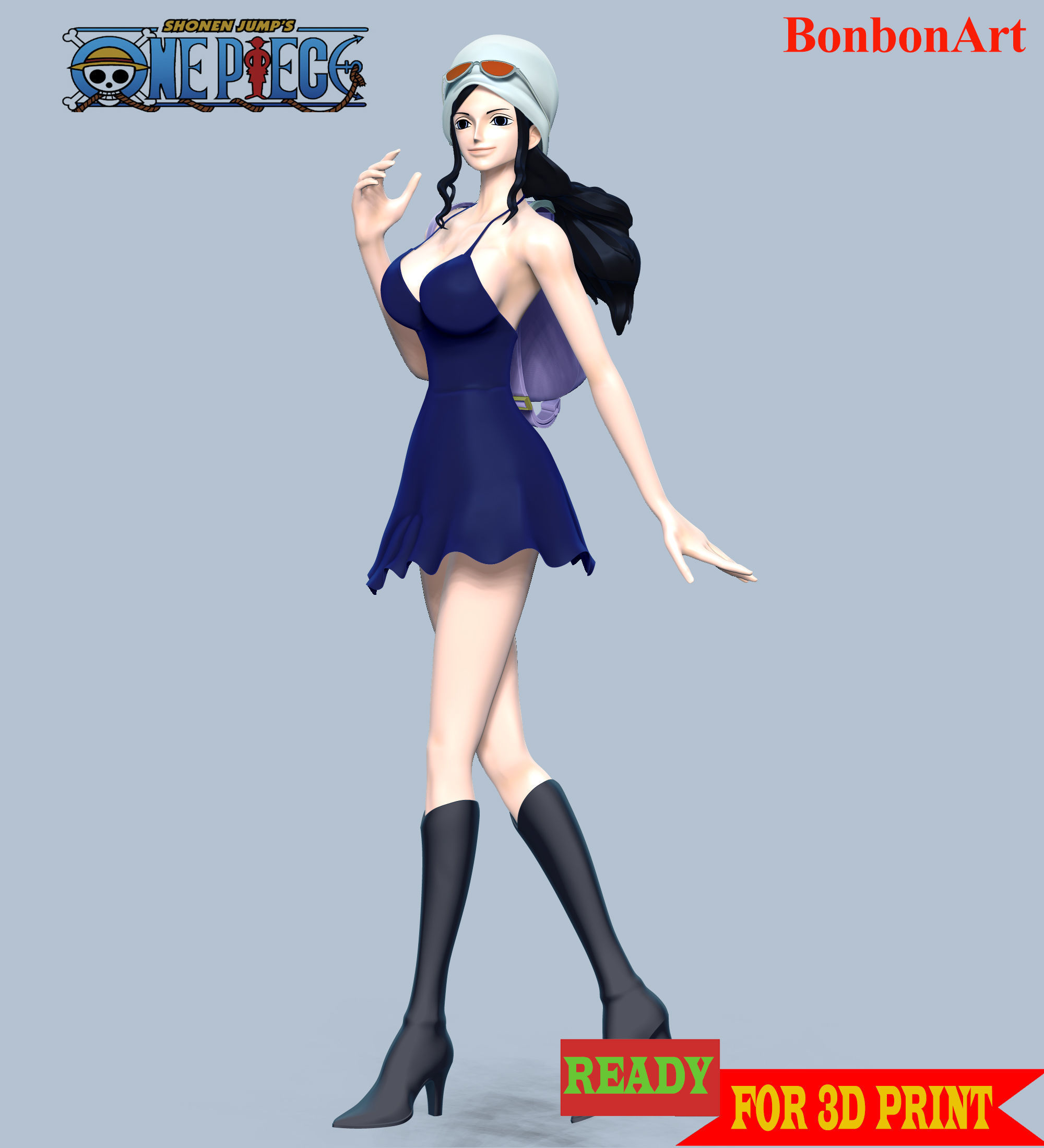 Nico Robin - One Piece 3D print model_4