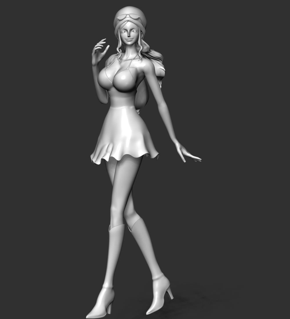 Nico Robin - One Piece 3D print model_17