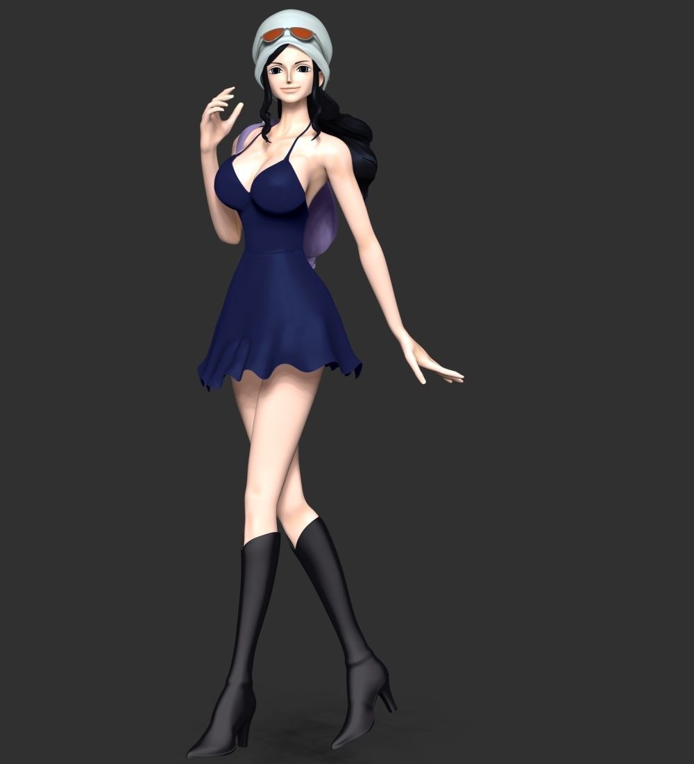 Nico Robin - One Piece 3D print model_11