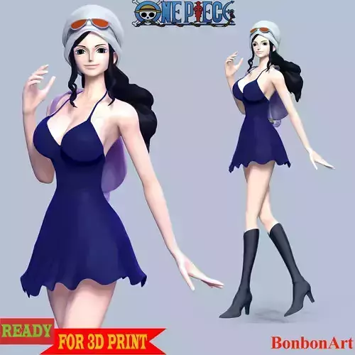 Nico Robin - One Piece 3D print model