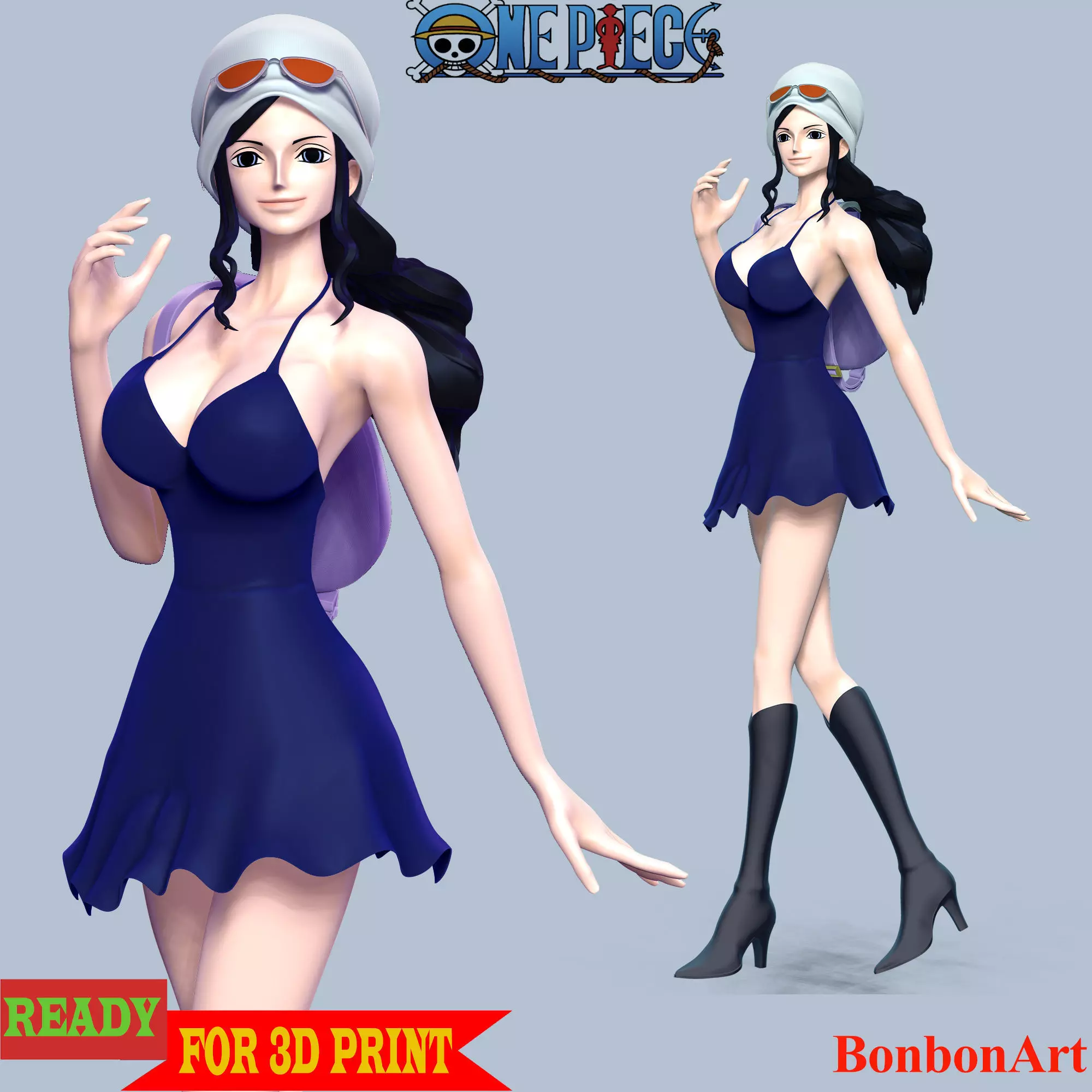 Nico Robin - One Piece 3D print model_0