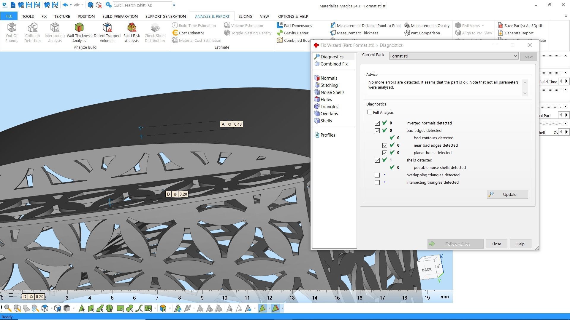 Rectangular fusion ring code 1009 3D print model_12