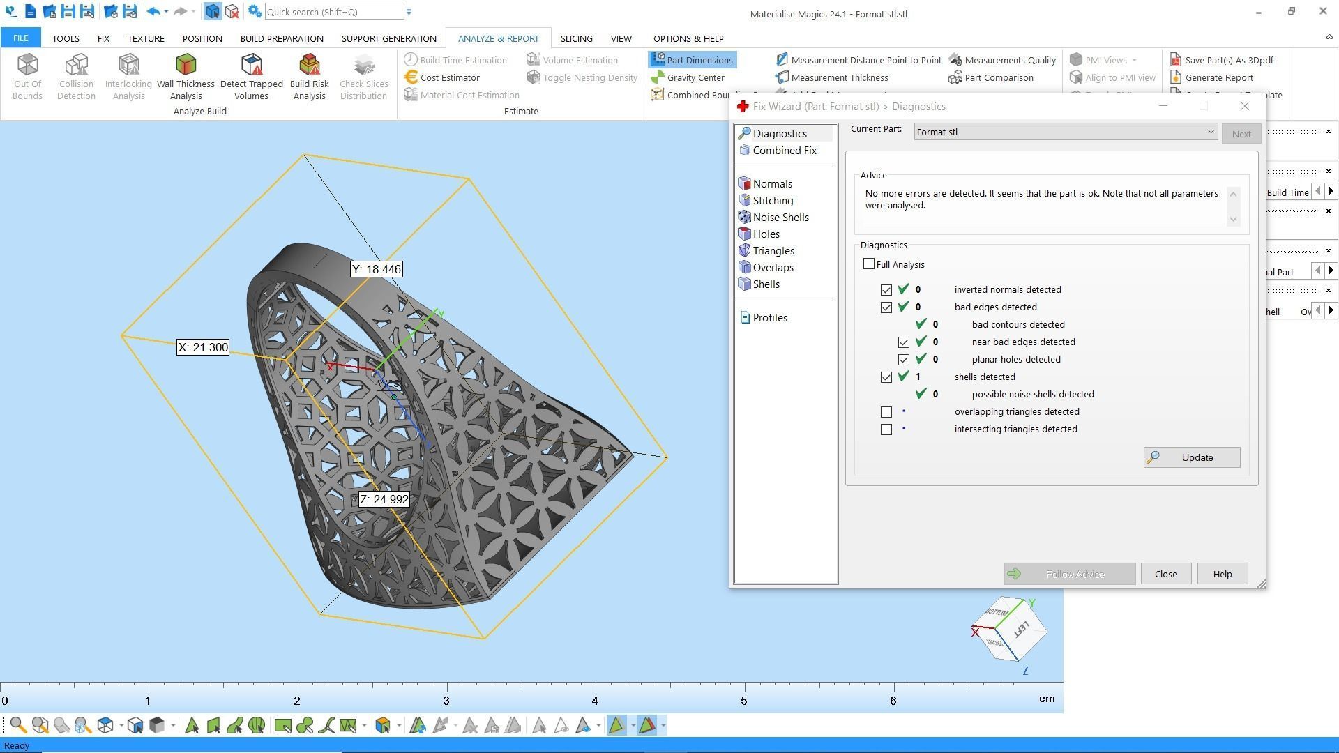 Rectangular fusion ring code 1009 3D print model_4