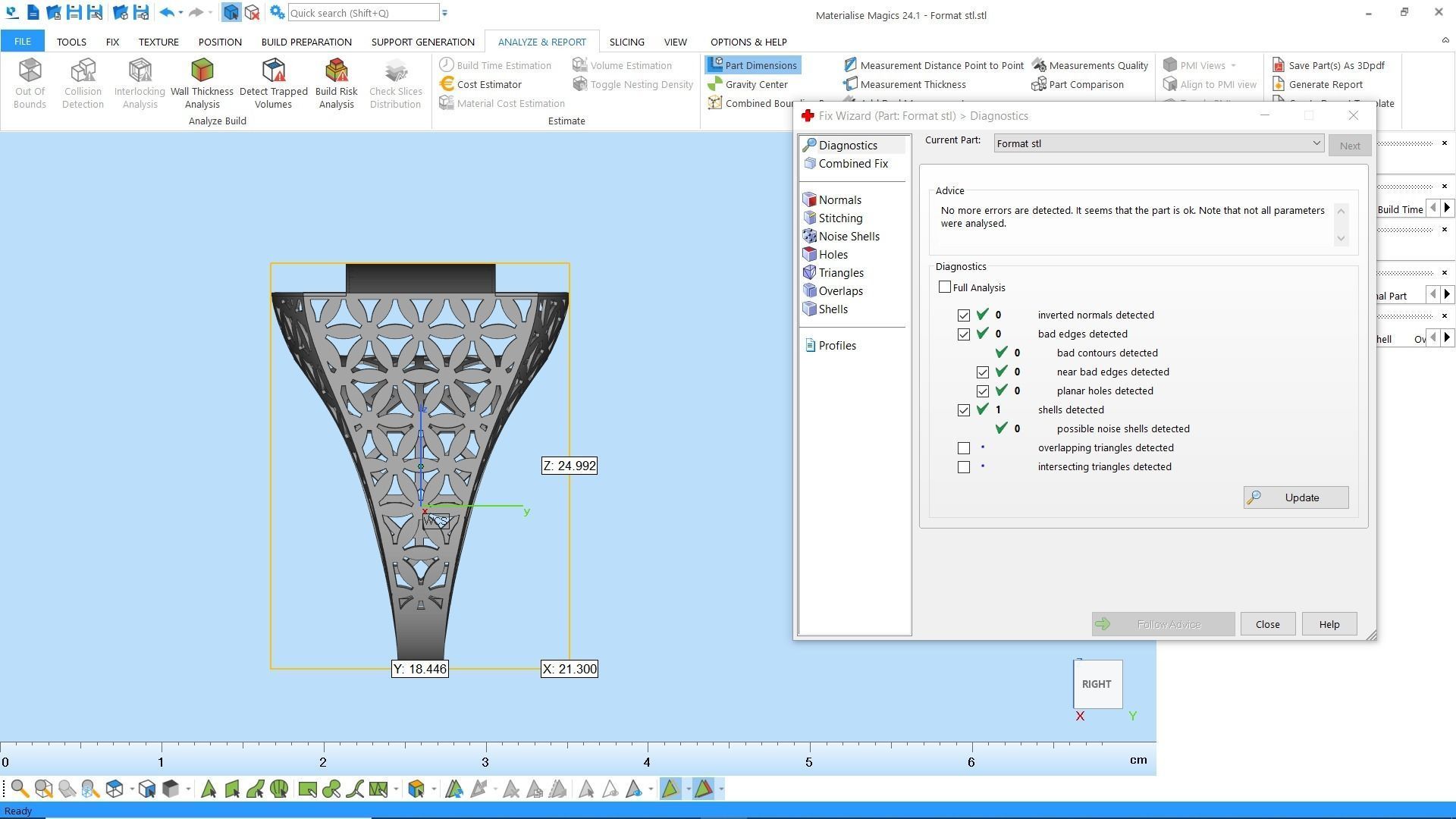 Rectangular fusion ring code 1009 3D print model_8