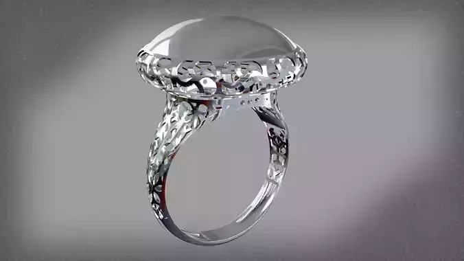 Circular fusion ring code 1012 3D print model