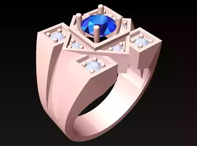 Diamond Rings - Mens Rings - N6307