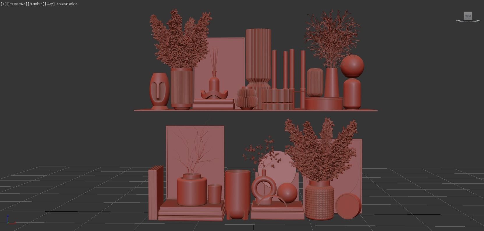 Decorative Set 103 3D model_11